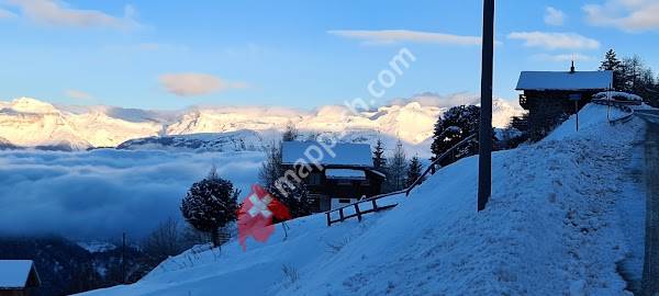 Chandolin, télésiège