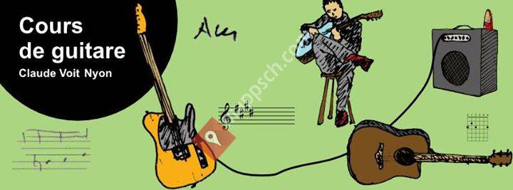 Cours de guitare Claude Voit