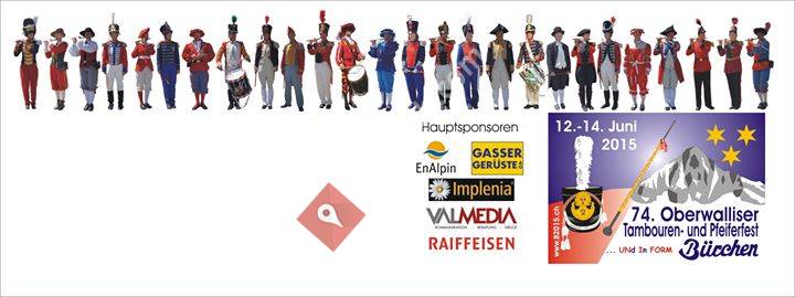 Oberwalliser Tambouren- und Pfeiferfest 2015