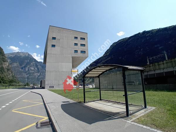 Pollegio, Centrale d'esercizio