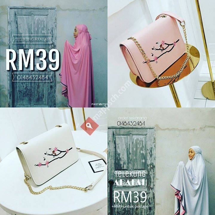 Telekung Arafah Murah