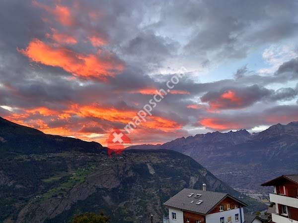 Visperterminen, Dorfeingang